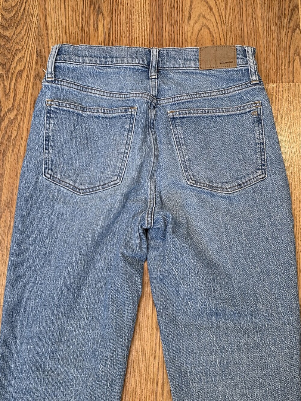 Madewell The Perfect Vintage Jean Women's Size 28 High Rise Frayed Raw Jeans - Picture 11 of 13